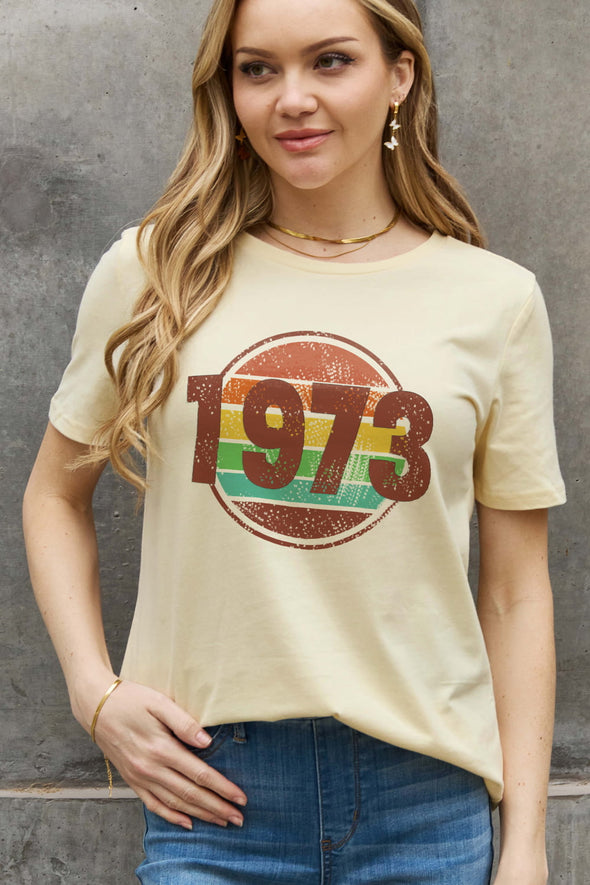 Simply Love 1973 Graphic Cotton Tee