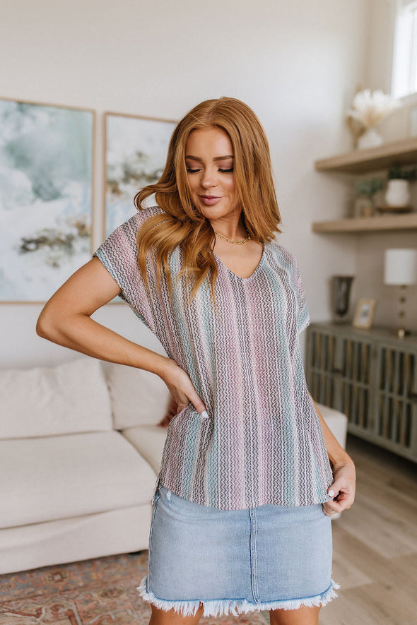 Love Melody Let’s Cruise Striped Top