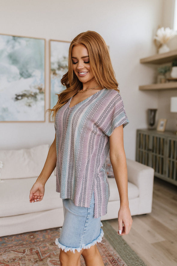 Love Melody Let’s Cruise Striped Top