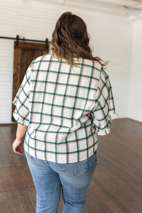 Andree By Unit Perfect Picnic Plaid Top