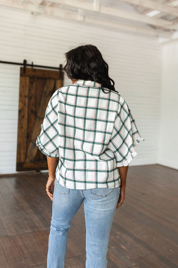 Andree By Unit Perfect Picnic Plaid Top