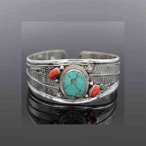 Turquoise Open Bracelet