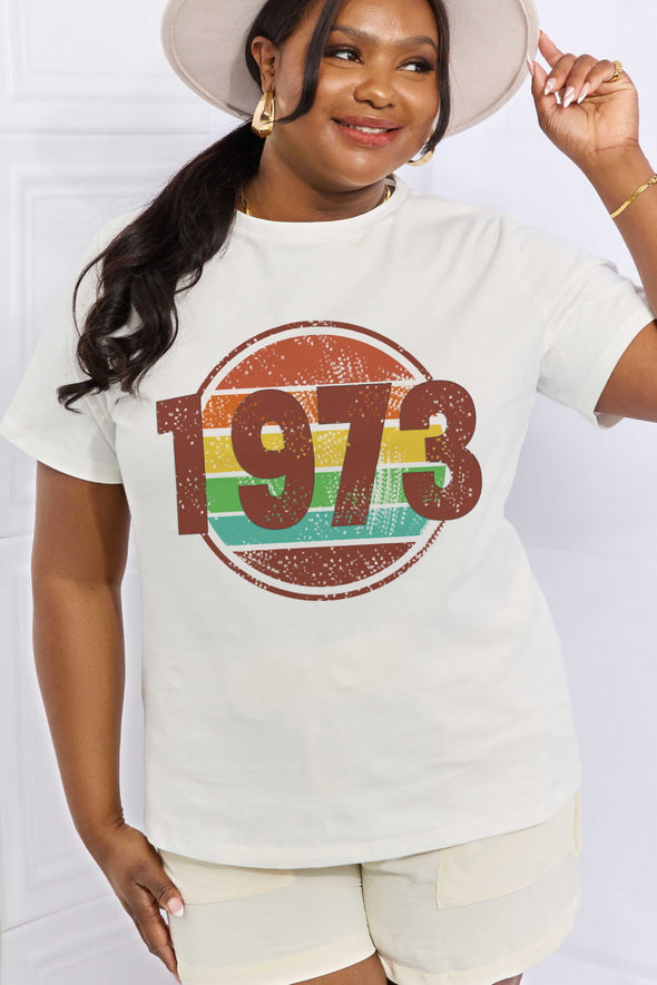 Simply Love 1973 Graphic Cotton Tee