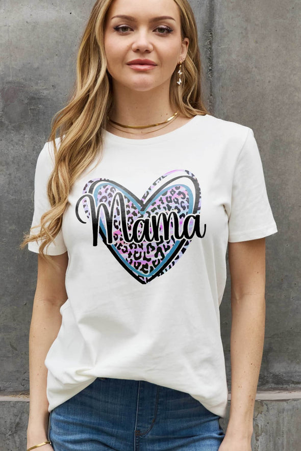 Simply Love MAMA Graphic Cotton Tee