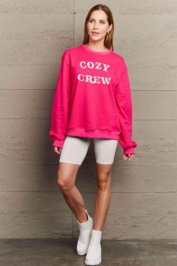 Simply Love COZY CREW Graphic Sweatshirt