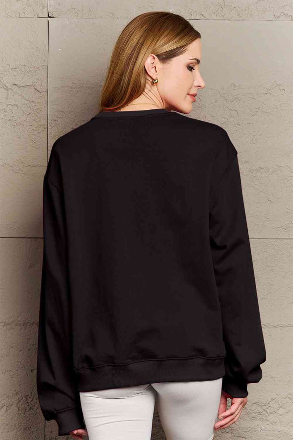 Simply Love Snowflake Graphic Sweatshirt