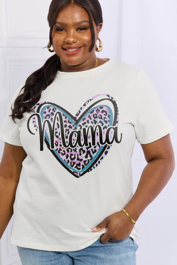 Simply Love MAMA Graphic Cotton Tee