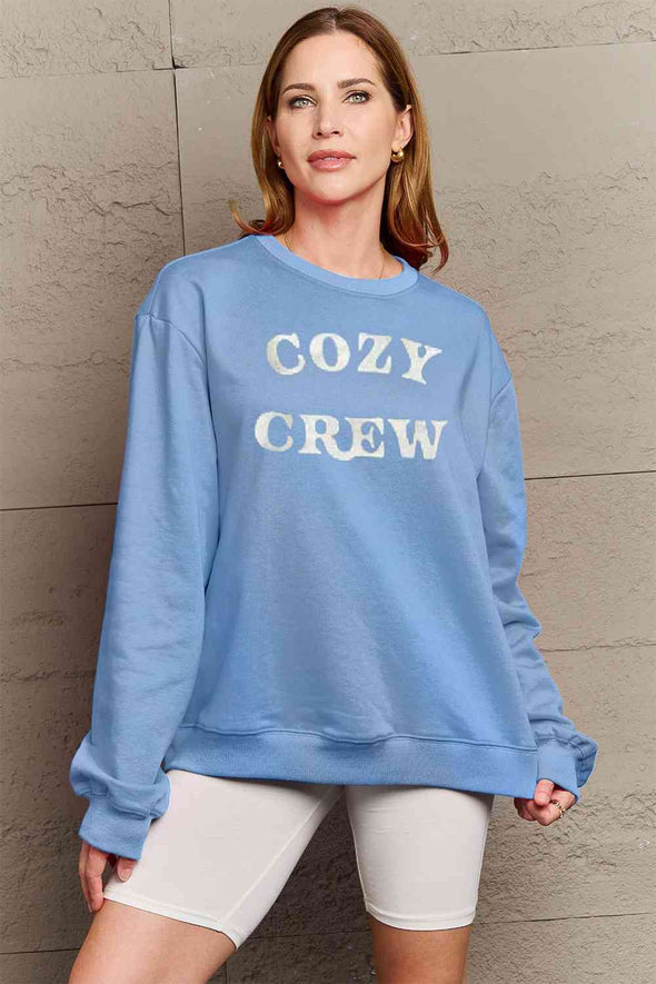 Simply Love COZY CREW Graphic Sweatshirt